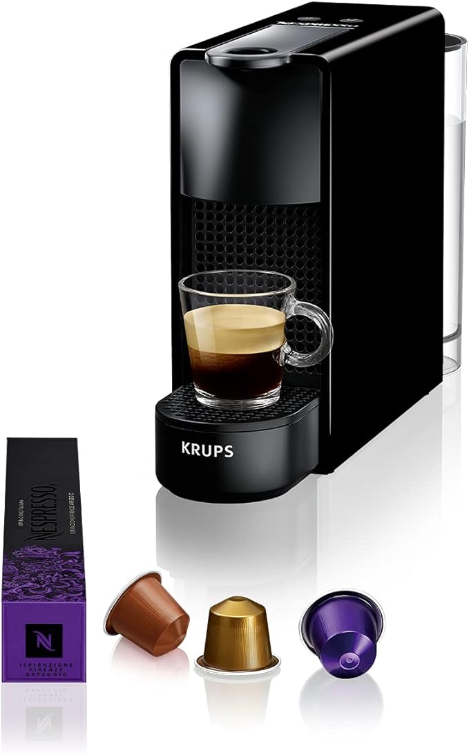 Nespresso Essenza Mini Ekspres do Kawy, Czarny, 1200.0W 230.0V
