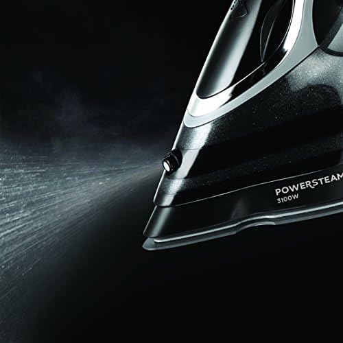 Russell Hobbs żelazko parowe 3100W, uderzenie pary 210g, strumień pary 70g/min, Power Steam (zbiornik 350ml, ceramiczna stopa, funkcja samoczyszczenia, zapobieganie osadzaniu się kamienia) 20630-56 - Image 6