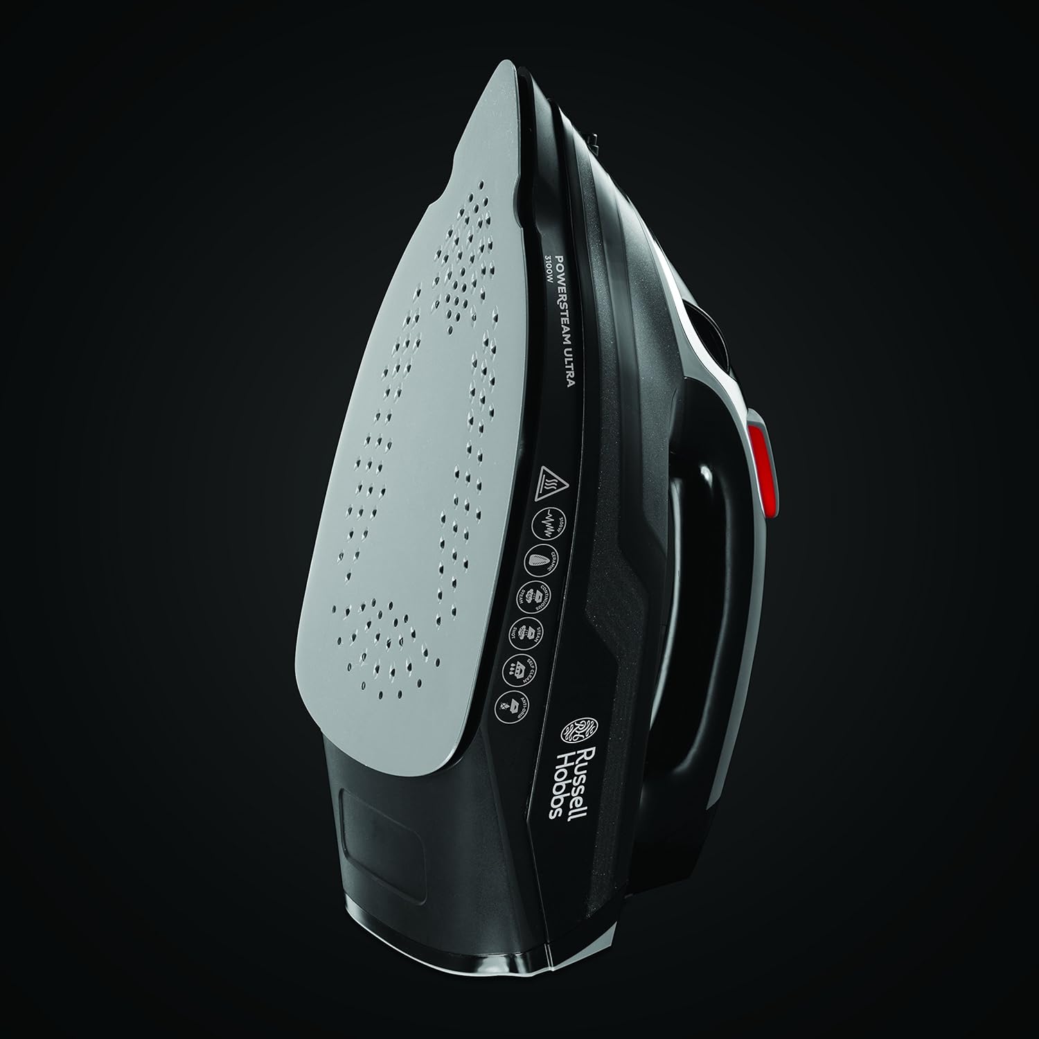 Russell Hobbs żelazko parowe 3100W, uderzenie pary 210g, strumień pary 70g/min, Power Steam (zbiornik 350ml, ceramiczna stopa, funkcja samoczyszczenia, zapobieganie osadzaniu się kamienia) 20630-56 - Image 7
